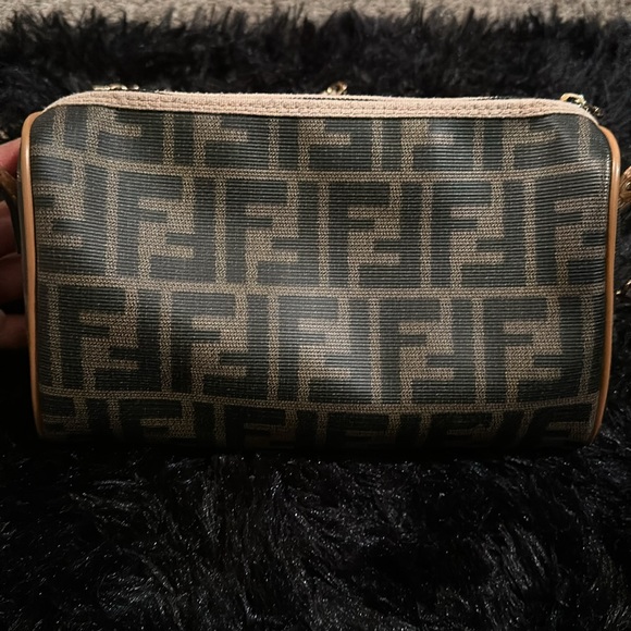 Vintage Zucca Fendi Crossbody chain bag - Picture 2 of 14